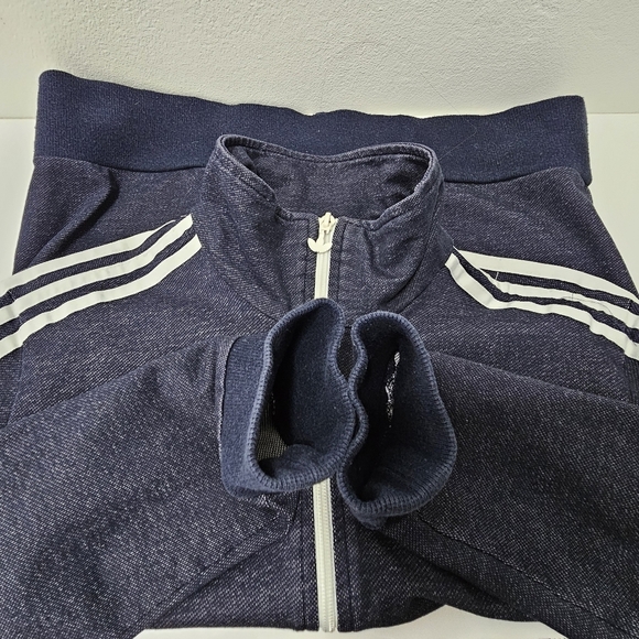 Adidas Blue & White Track Jacket - Picture 9 of 16